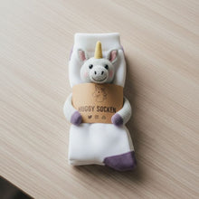 Lade das Bild in den Galerie-Viewer, HUGGY Socken Unicorn - Nie wieder kalte Füße