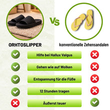 Lade das Bild in den Galerie-Viewer, OrthoSlipper – Anatomisch stützende Komfort-Pantoletten | Ergonomisches Design
