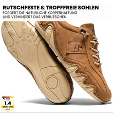 Lade das Bild in den Galerie-Viewer, Ibex - ergonomischer, schmerzlindernder & wasserdichter Leder-Barfußschuh für sicheres, gelenkschonendes Gehen für Senioren