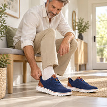 Lade das Bild in den Galerie-Viewer, FeelFree Gentleman – orthopädischer Herren-Komfortschuh | federleicht, dämpfend & einfach anzuziehen