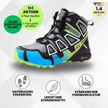 Lade das Bild in den Galerie-Viewer, OrthoTrekking Pro - ergonomische schmerzlindernde Trekking u.-Wanderschuhe - Sonderaktion 1+1 Gratis
