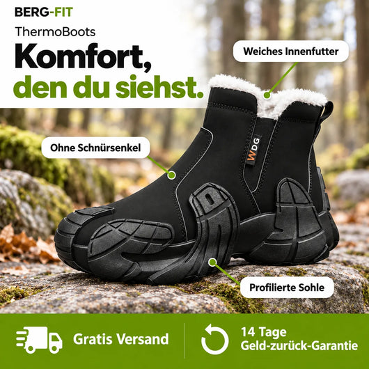 ThermoBoots – wasserdicht, warm gefüttert und leicht statt klobig
