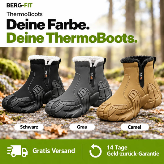 ThermoBoots – wasserdicht, warm gefüttert und leicht statt klobig