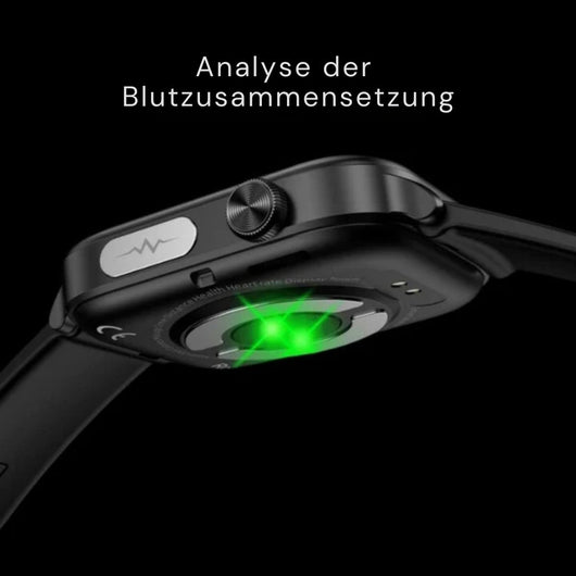 GlucoCare SOS – Smartwatch zur Unterstützung bei Schmerzen mit SOS & Sturzerkennung (2026)