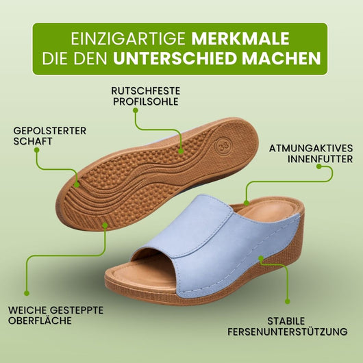 VivaStep - Schmerzlindernde Komfortsandalen | Ergonomisches Design & Rutschfest
