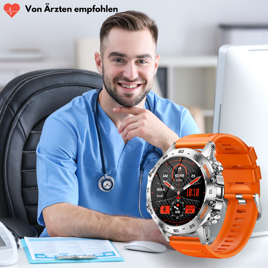 TitanX CombatFit S45 - unzerstörbare zertifizierte Gesundheitsuhr (2026)