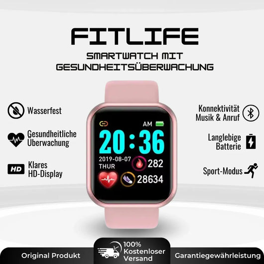 FitLife - Gesundheits u.-Fitness -Smartwatch (2026)