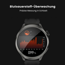 Lade das Bild in den Galerie-Viewer, VitalSense Pro X - Gesundheits-Smartwatch mit Lederarmband (2026)
