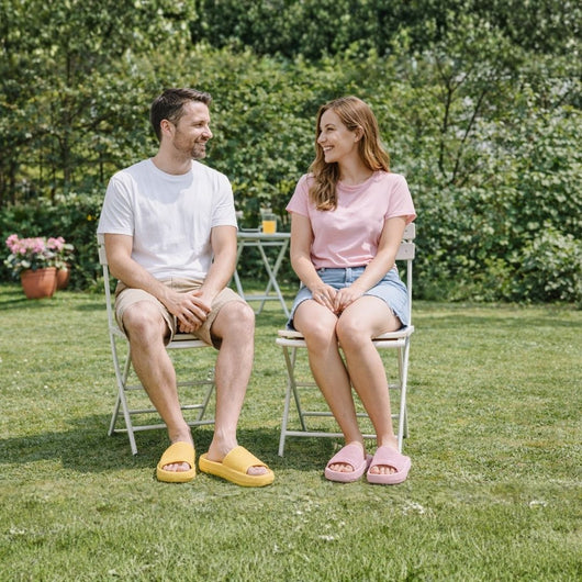OrthoSlipper – Anatomisch stützende Komfort-Pantoletten | Ergonomisches Design