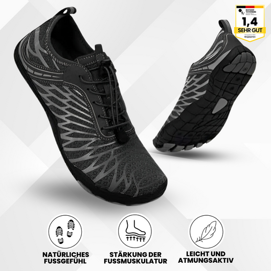 FloraX Pro - ergonomische, schmerzlindernde & wasserdichte Barfußschuhe