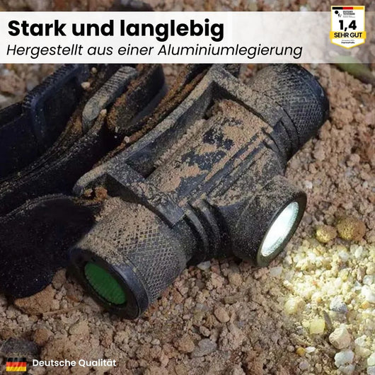LeuchtKraft - hellste Stirnlampe - das Original (2026)