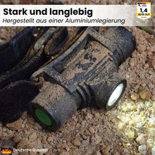 Lade das Bild in den Galerie-Viewer, LeuchtKraft - hellste Stirnlampe - das Original (2026)
