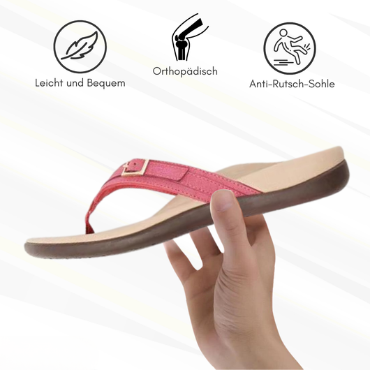 Orthofit - orthopädische schmerzlindernde Sandalen für Damen