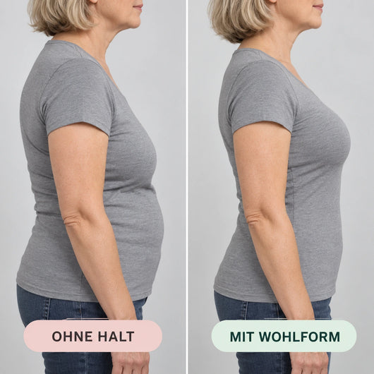 WohlForm - Der bügellose 4-Zonen-Push Up-BH