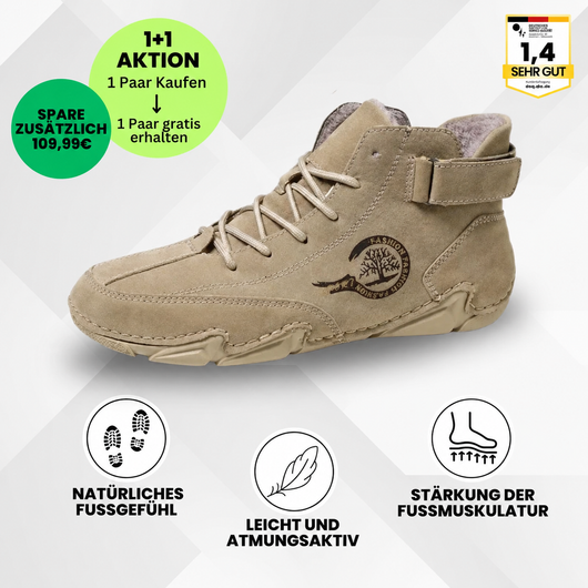 FeelFree – ergonomische, schmerzlindernde & wasserdichte Barfußschuhe - Sonderaktion 1+1 Gratis