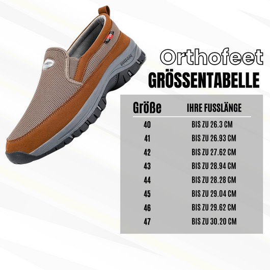 Orthofeet™ - ergonomische schmerzlindernde Komfortschuhe für Männer