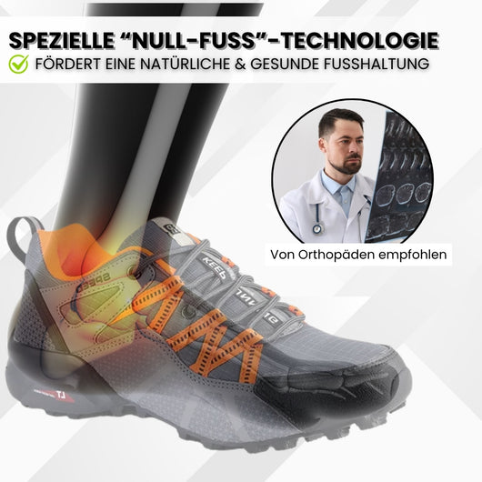 OrthoBalance - Orthopädische schmerzlindernde Wanderschuhe