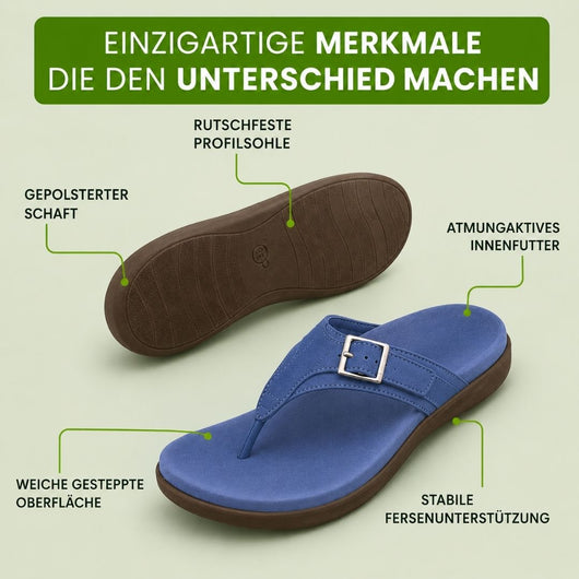 Orthofit - Bequeme Sandalen | Ergonomische Unterstützung