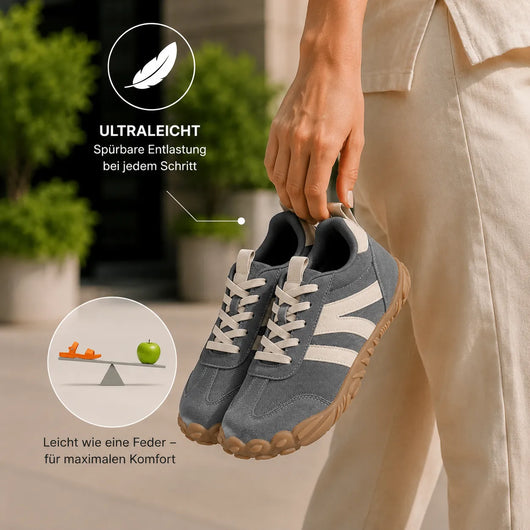 SafeStep NaturGang – Ergonomischer, wasserdichter & rutschfester Barfußschuh für natürliche Bewegung