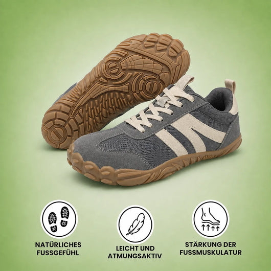 SafeStep NaturGang – Ergonomischer, wasserdichter & rutschfester Barfußschuh für natürliche Bewegung