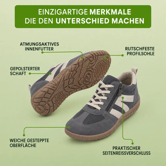 SafeStep NaturGang – Ergonomischer, wasserdichter & rutschfester Barfußschuh für natürliche Bewegung