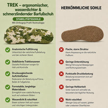 Lade das Bild in den Galerie-Viewer, Trek – wasserdichter Outdoor-Barfußschuh | Rutschfest &amp; Schmerzlindernd
