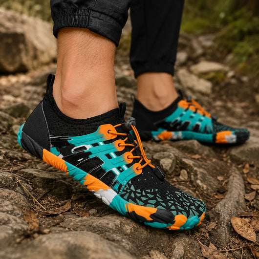 Trek – wasserdichter Outdoor-Barfußschuh | Rutschfest & Schmerzlindernd