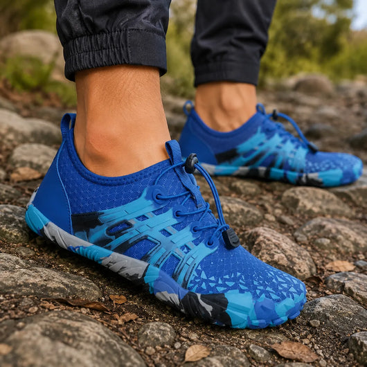 Trek – wasserdichter Outdoor-Barfußschuh | Rutschfest & Schmerzlindernd