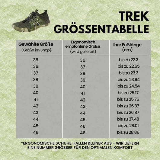 Trek – wasserdichter Outdoor-Barfußschuh | Rutschfest & Schmerzlindernd