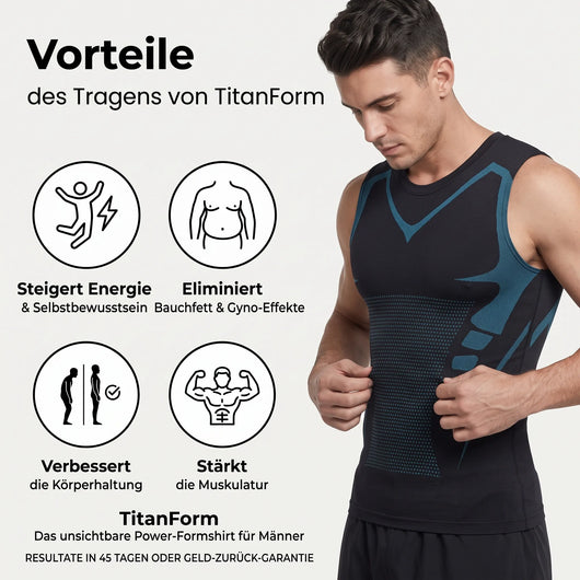 TitanForm – Das unsichtbare Power-Formshirt für Männer