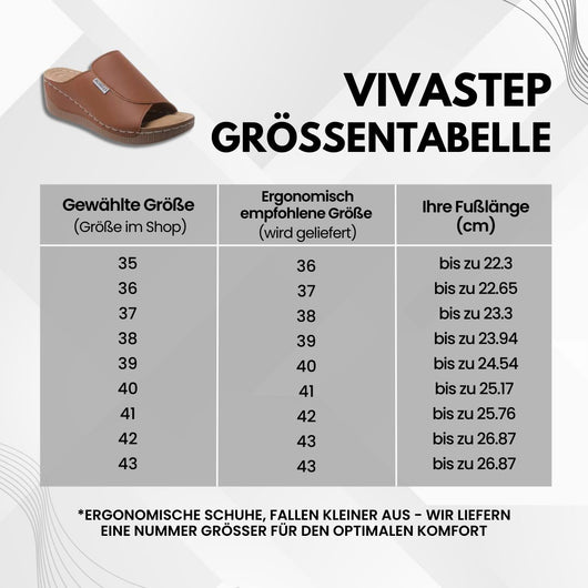 VivaStep - Schmerzlindernde Komfortsandalen | Ergonomisches Design & Rutschfest
