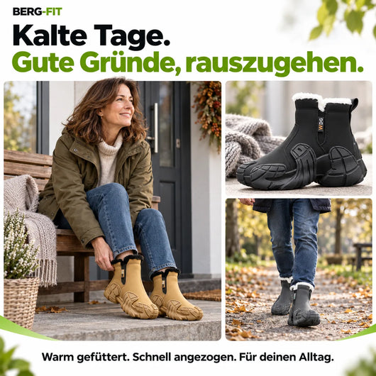 ThermoBoots – wasserdicht, warm gefüttert und leicht statt klobig
