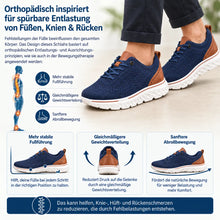 Lade das Bild in den Galerie-Viewer, FeelFree Gentleman – orthopädischer Herren-Komfortschuh | federleicht, dämpfend &amp; einfach anzuziehen
