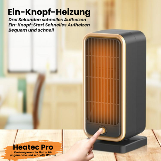 HEATEC Pro - Kostensparender Heizer für angenehme und schnelle wärme