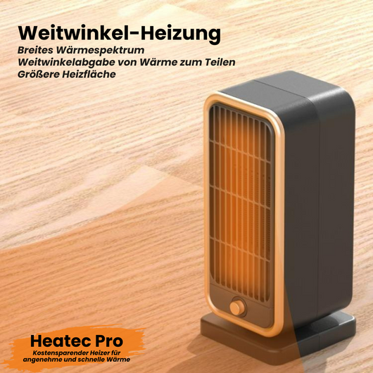 HEATEC Pro - Kostensparender Heizer für angenehme und schnelle wärme